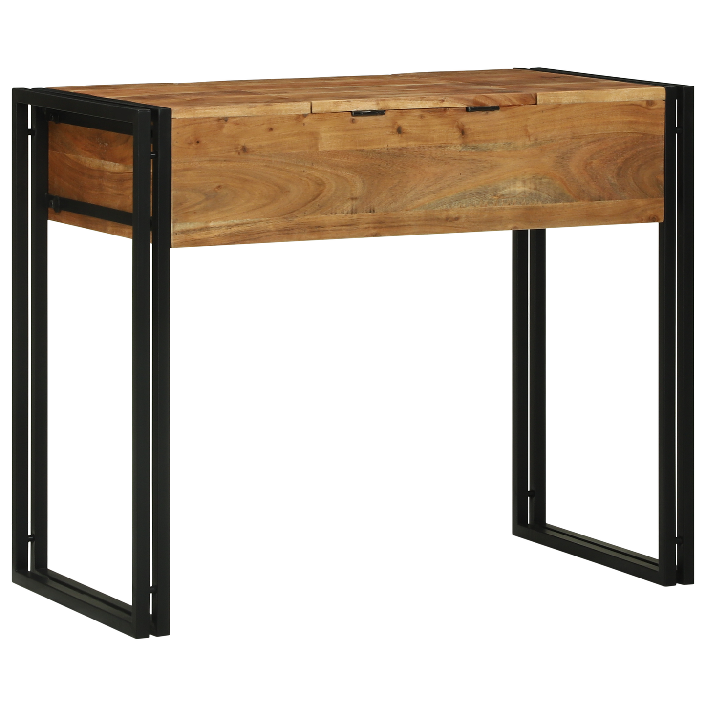 Sminkebord Tre 90x50x75 cm Massivt Akasietre