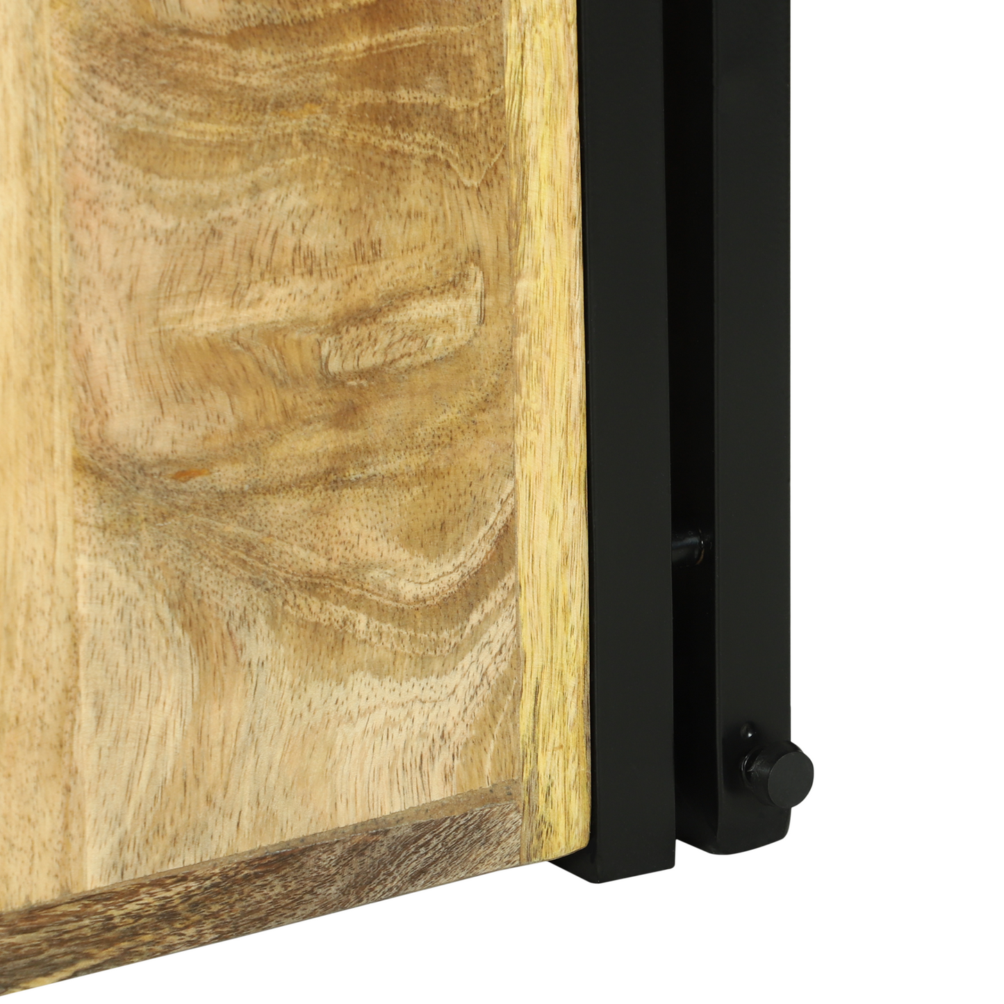 Vinstativ Vinreol 34.5 x 35 x 39 cm Solid Tre Ruftig mangotre