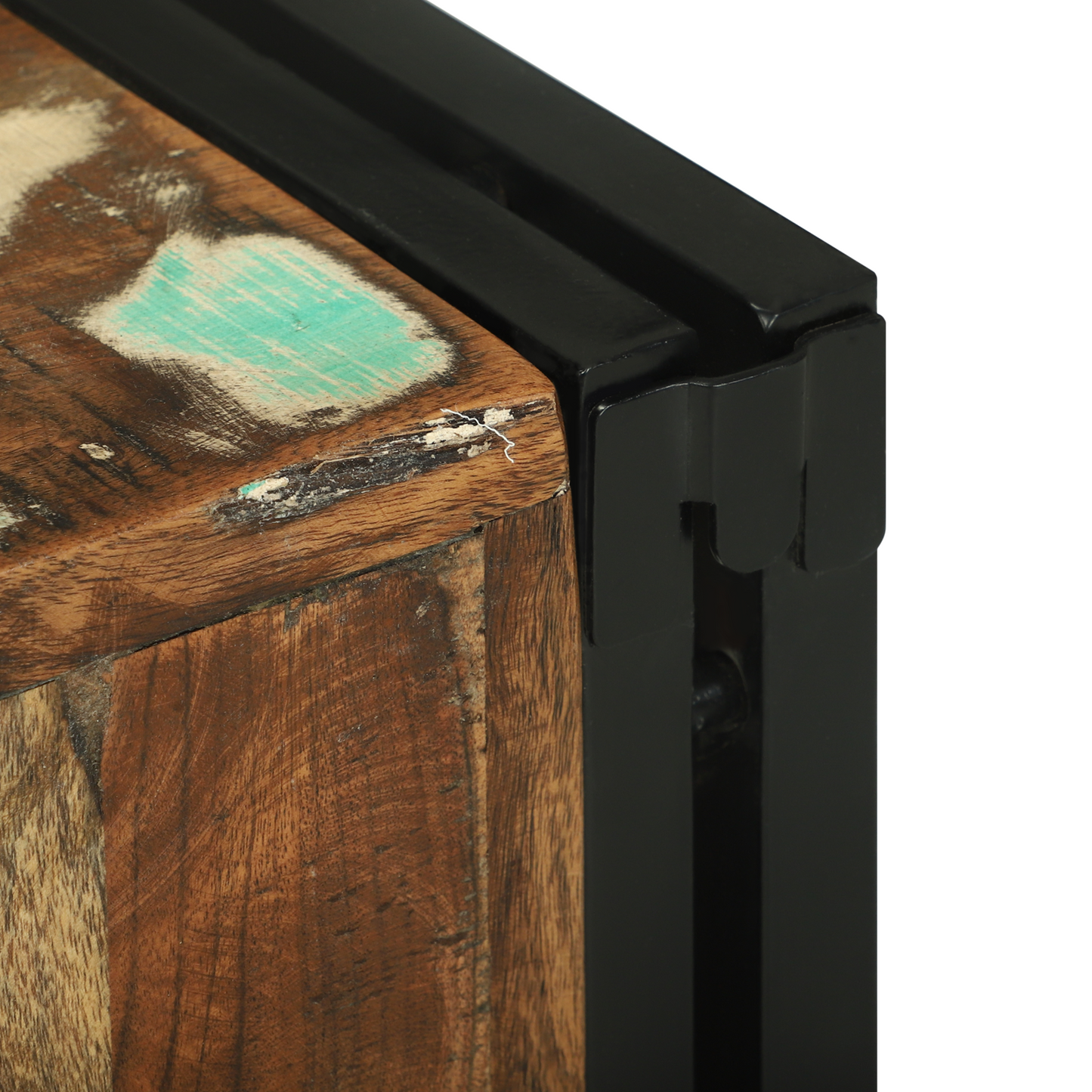 Vinstativ 34.5x35x39 cm Solid Gjenvunnet Tre