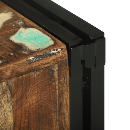 Vinstativ 34.5x35x39 cm Solid Gjenvunnet Tre