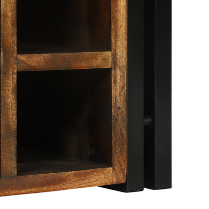 Vinstativ 34.5x35x39 cm Solid Gjenvunnet Tre