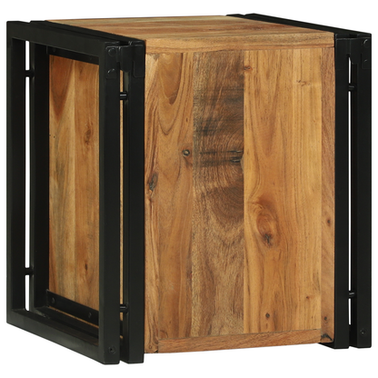 Vinstativ Vinreol 34.5x35x39 cm Massivt Akasietre