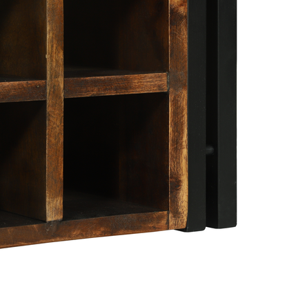 Vinstativ 46x35x27.5 cm Solid Gjenvunnet