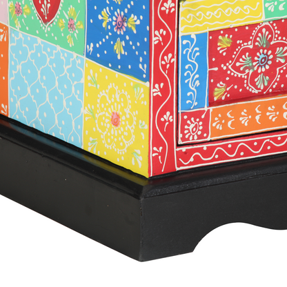 Nattbord Sengbord Tre Flerfarget 40x35x45 cm