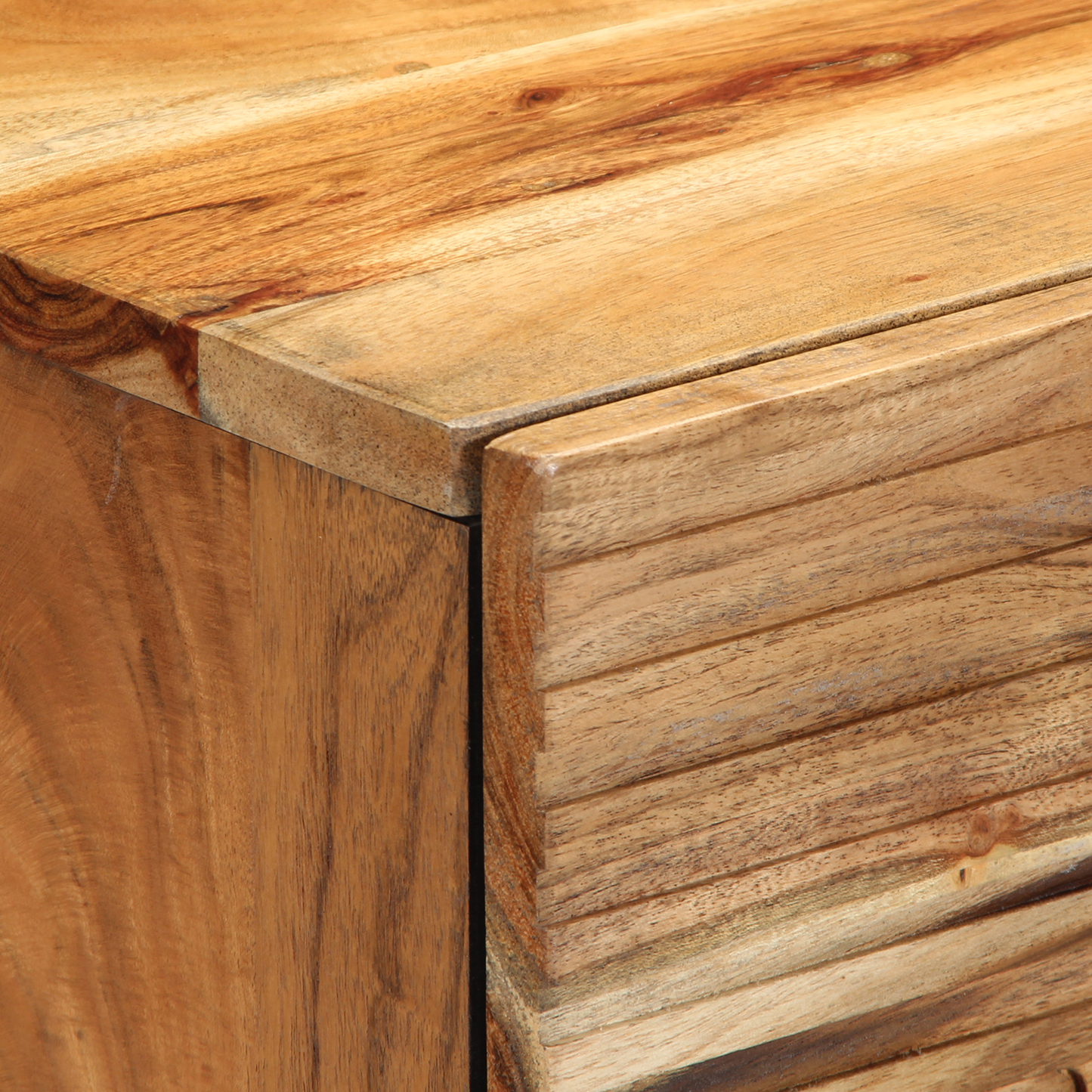 Nattbord Sengbord Tre 50x33x62 cm Massivt Akasietre