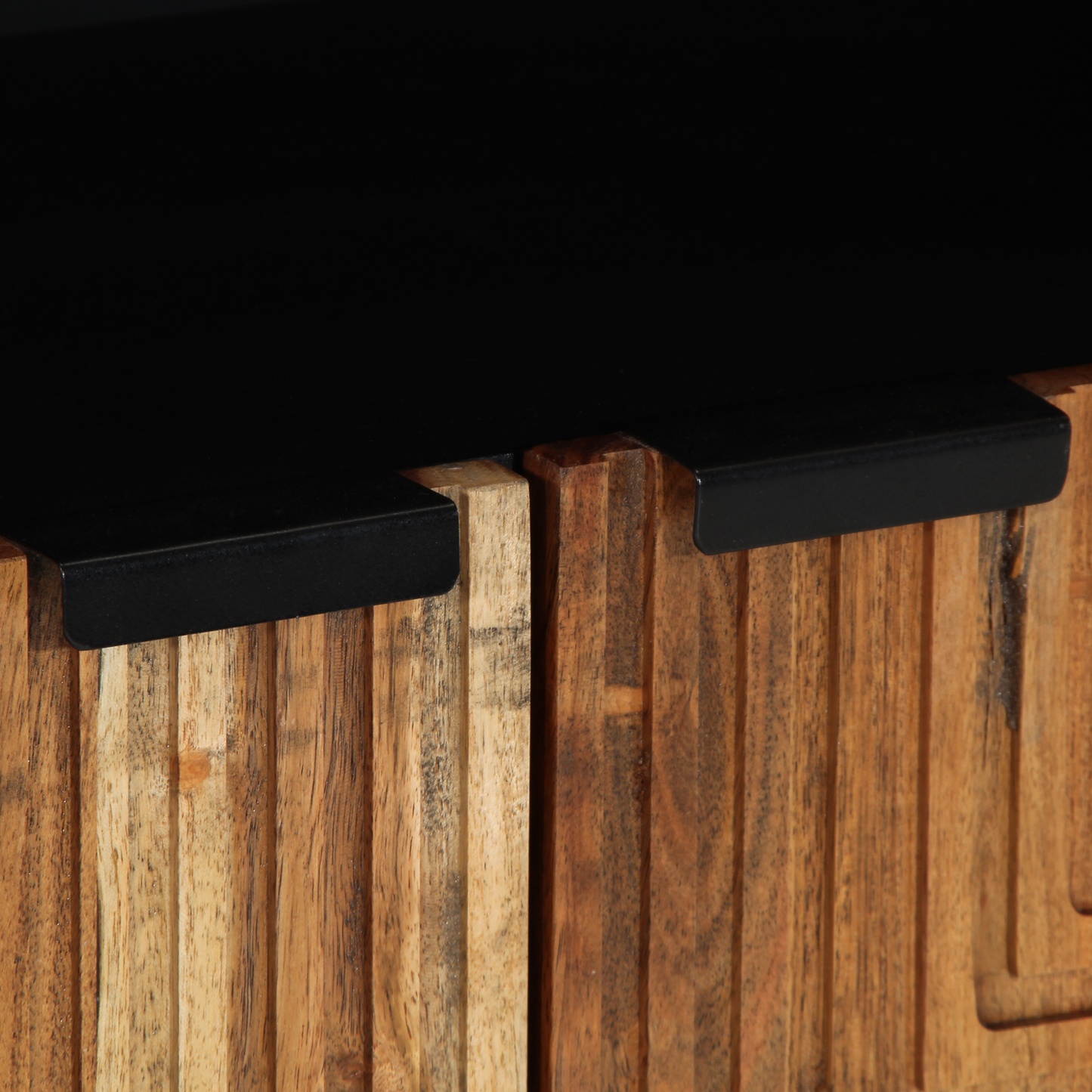 Skap Tre 60x33x75 cm Massivt Akasietre