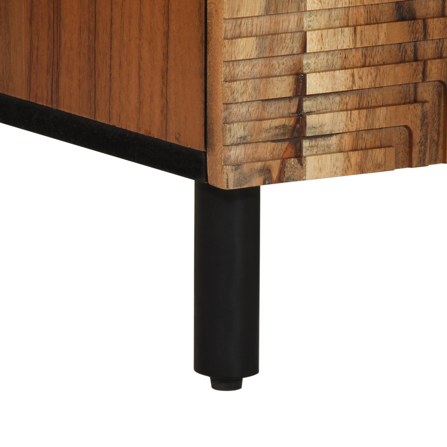 Skap Tre 60x33x75 cm Massivt Akasietre