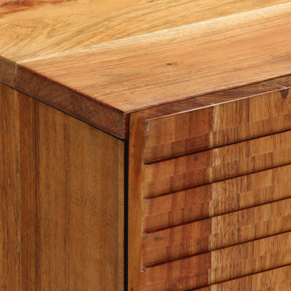 Skap Tre Sideboard 60x33x75 cm Massivt Akasietre