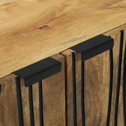 Skjenk Tre 60x33.5x75 cm Solid Tre Mango