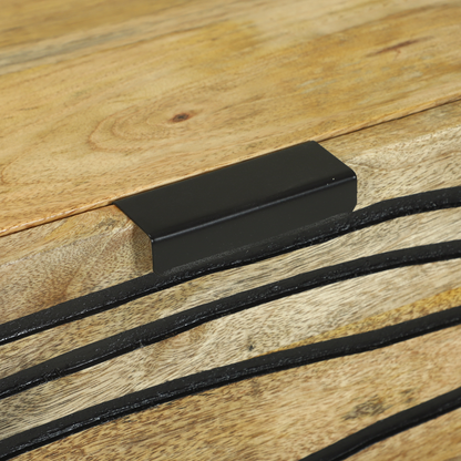 Skjenk Tre 60x33.5x75 cm Massivt Mangotre