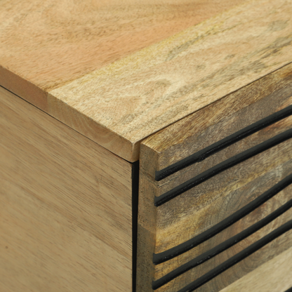 Salongbord Sofabord Tre 80x50x40 cm Massivt Tre mango