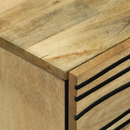 Nattbord Sengbord Tre 50x33x60 cm Massivt Mangotre