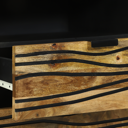 Nattbord Sengbord Tre 50x33x60 cm Massivt Tre Mango