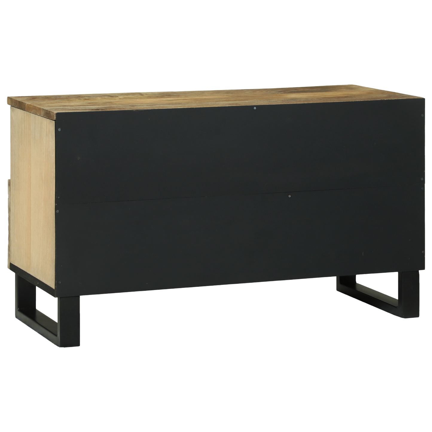 TV-Møbel Brun Media lagringsskap 80 x 33.5 x 46 cm heltre mango