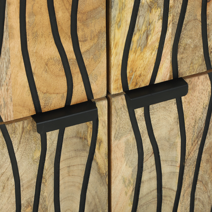 Skjenk Tre 60x33.5x75 cm massivt mangotre ogt tre