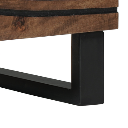 Nattbord Sengbord Tre 40x33,5x46 cm Solid Mango