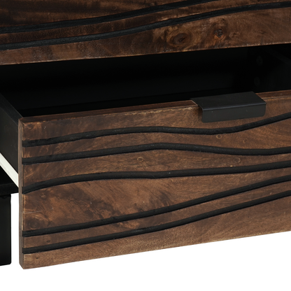 Nattbord Sengbord Tre 50x33x60 cm Solid Tre Mango