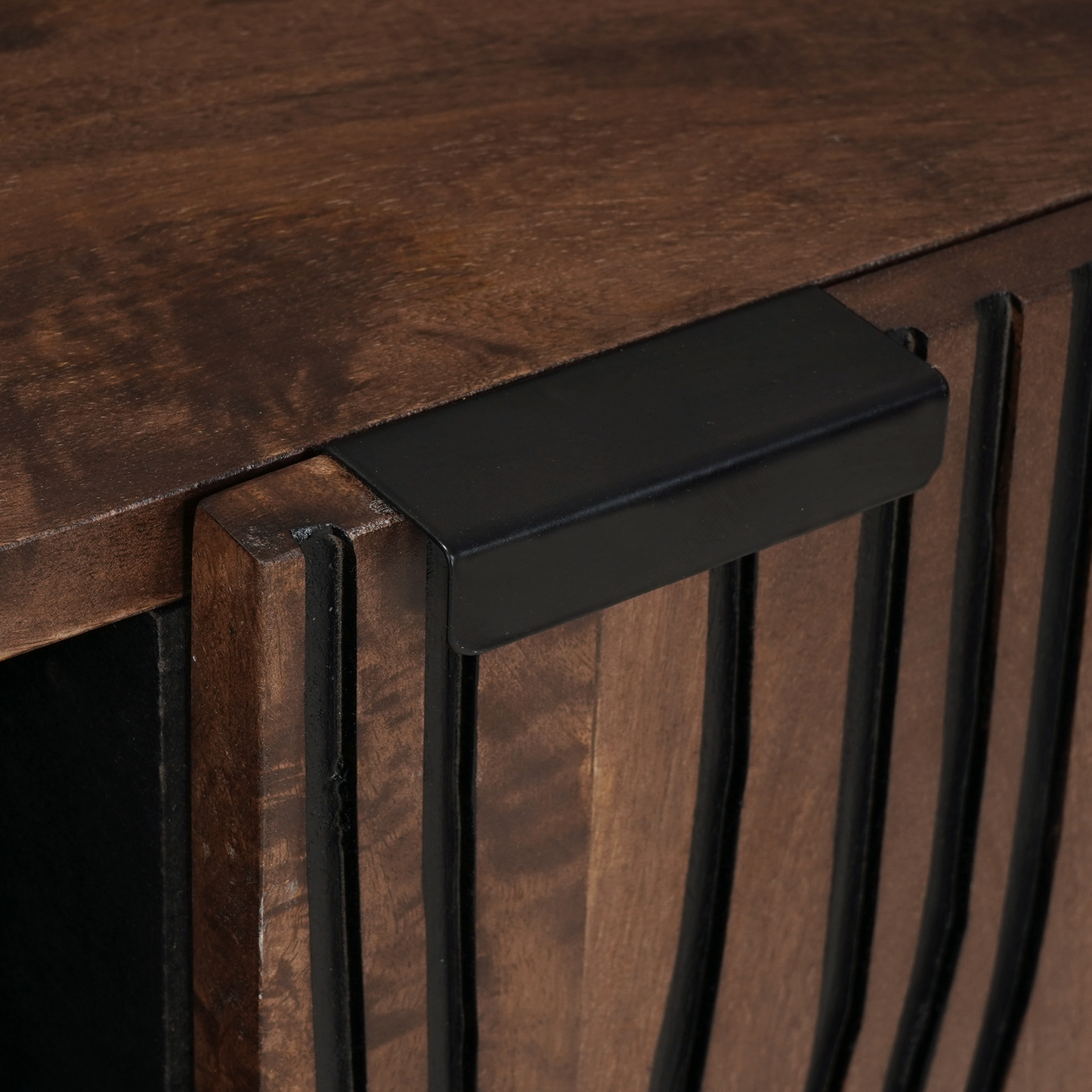 Kommode Brun 80x31.5x46 cm Solid Tre Mango