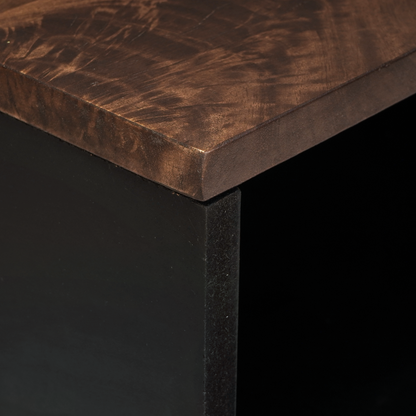 Kommode Brun 80x31.5x46 cm Solid Tre Mango