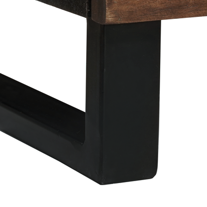 Sidebord Tre 40x33,5x75 cm solid mango-tre