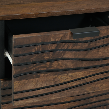 Sidebord Tre 40x33,5x75 cm solid mango-tre