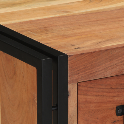 Nattbord Sengbord Tre Heltre Akasietre 40x40x59 cm