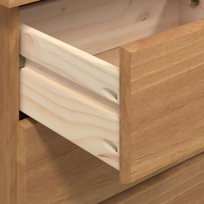 Kommode Tre 'ASKIM'91x40x95.5 cm Solid Tre Furu