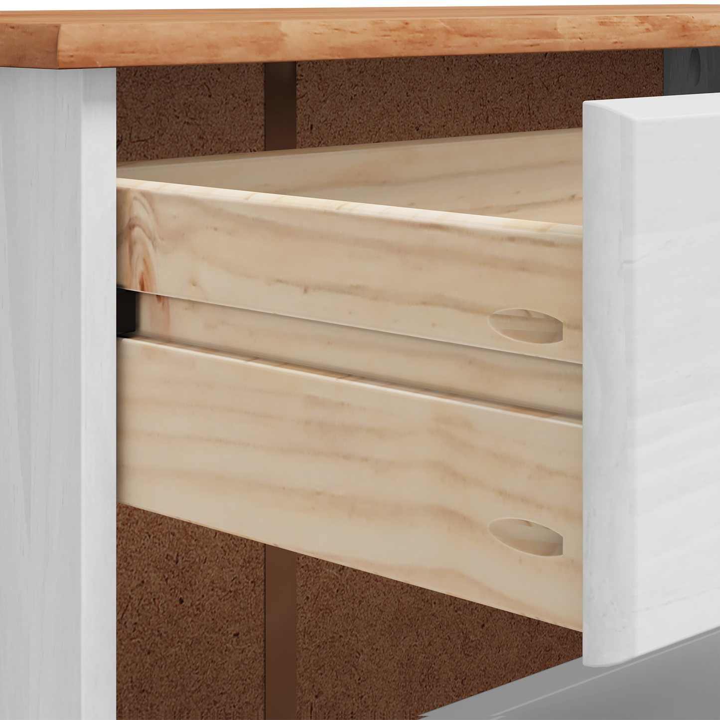 Skoskap Skohylle Skobenk Hvit ASKIM 85x35x108 cm Solid Tre Furu